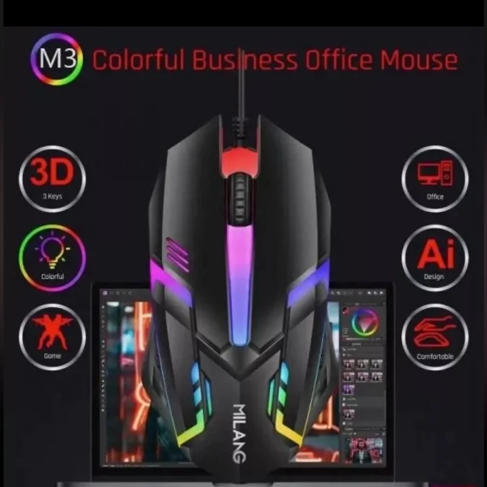 LED Gaming Mouse NIB
